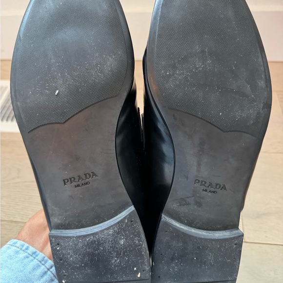 Men’s Prada black leather shoes size 37 UK 9 US - Picture 4 of 4